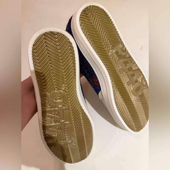 P448 Sneaker new NEWin BOX 37 plaid metallic - Picture 8 of 16